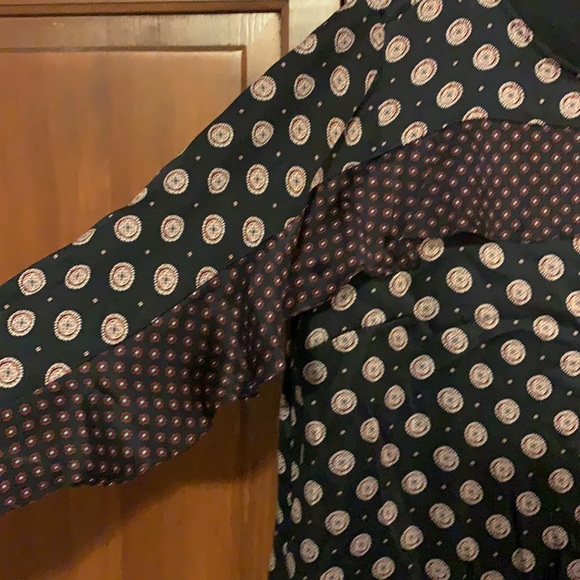 Silk Navy Dress - Picture 2 of 5